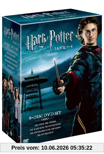 Harry Potter Box 1-4  (8 DVDs)