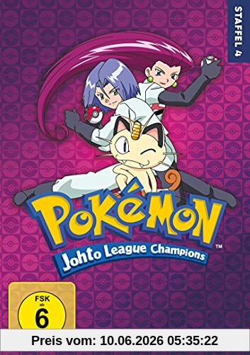 Pokémon - Staffel 4: Johto League Champions [7 DVDs]