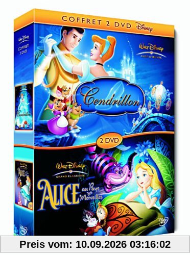 Cendrillon / Alice au pays des merveilles - Coffret 2 DVD [FR Import]
