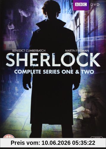 Sherlock - Complete Series 1 & 2 [4 DVDs] [UK Import]