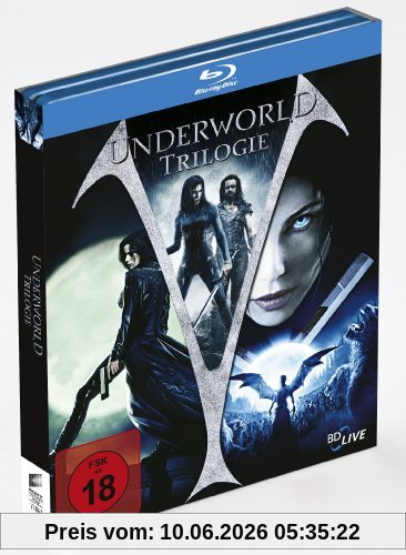 Underworld - Trilogie (Limited Steelbook, exklusiv bei Amazon.de) [Blu-ray]