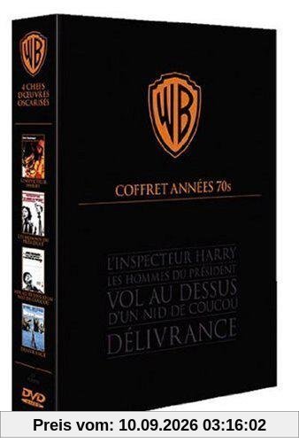 Coffret années 70 : l'inspecteur harry ; les hommes du président ; vol au dessus d'un nid de coucou ; délivrance [FR Import]