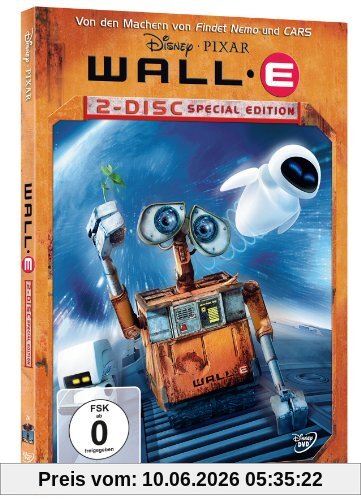 Wall-E - Der letzte räumt die Erde auf (Special Edition, 2 DVDs)
