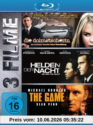 The Game/Die Dolmetscherin/Helden der Nacht [Blu-ray]