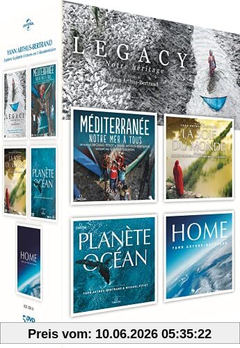Yann arthus bertrand : home + planète océan + la soif du monde + méditerranée, notre mer à tous + legacy, notre héritage [FR Import]