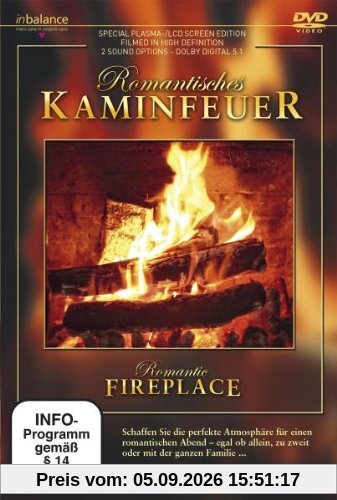 Romantisches Kaminfeuer