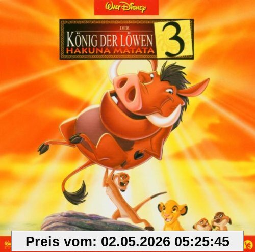 Der König der Löwen 3. Hakuna Matata. CD. . Original-Hörspiel zum Film