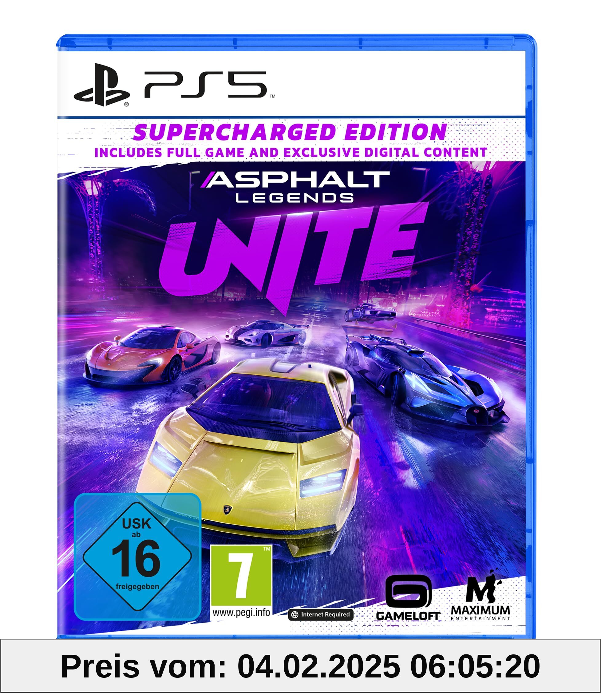 Asphalt Legends UNITE: Supercharged Edition [PS5]