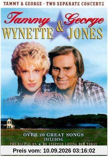 Tammy Wynette and George Jones - Two Separate Concerts