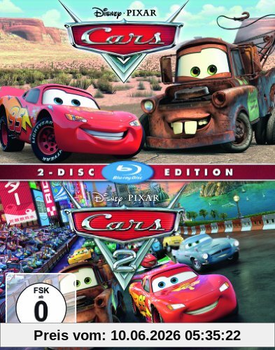 Cars 1 / Cars 2 [Blu-ray]