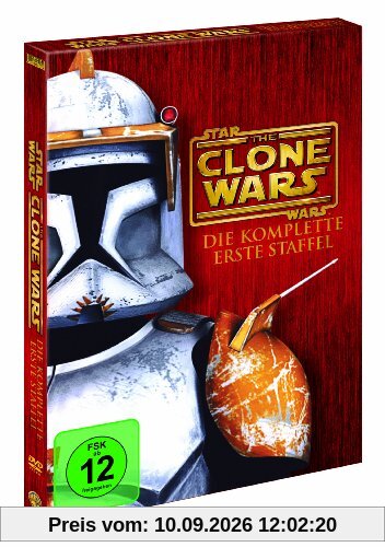 Star Wars: The Clone Wars - Die komplette erste Staffel (4 DVDs, Giftset)