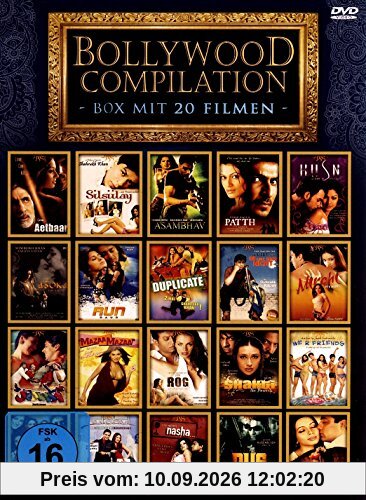 Nice Price Editon Bollywood Fan Paket (Bollywood Compilation Box mit 20 Filmen auf 10 DVDs)