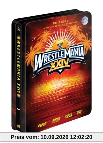 wrestlemania 24 collector metal + bonus senitype