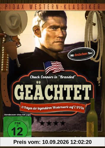 Geächtet (Branded) - 11 Folgen der Westernserie (Pidax Western-Klassiker) [2 DVDs]