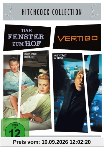 Hitchcock-Collection: Das Fenster zum Hof / Vertigo [2 DVDs]