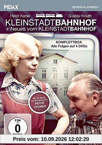 Kleinstadtbahnhof + Neues vom Kleinstadtbahnhof (Komplettbox) / Die komplette 26-teilige Kultserie (Pidax Serien-Klassiker) [4 DVDs]