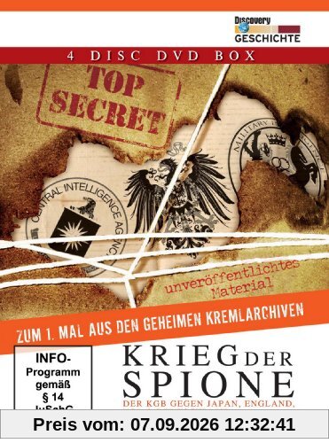 Krieg der Spione Box [4 DVDs]