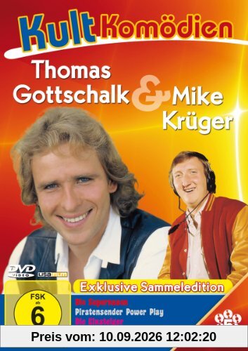 Kultkomödien mit Thomas Gottschalk & Mike Krüger - 5DVD-Sammeledition (Die Supernasen, Piratensender Powerplay, Die Einsteiger, Zwei Nasen tanken super, Seitenstechen)