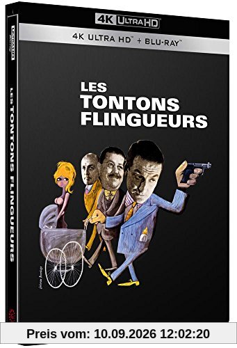 Les tontons flingueurs 4k ultra hd [Blu-ray] [FR Import]