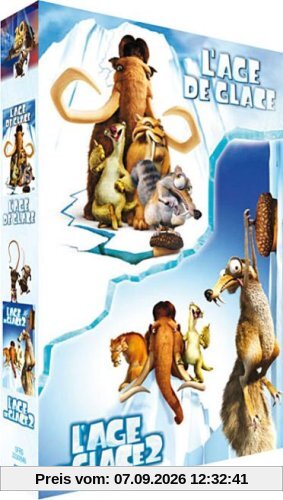 L'Age de glace / L'Age de glace 2 - Coffret 2 DVD [FR Import]
