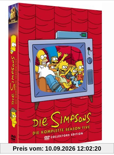 Die Simpsons - Die komplette Season 5 (Collector's Edition, 4 DVDs)