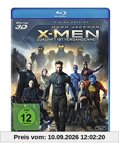 X-Men Zukunft ist Vergangenheit [3D Blu-ray]