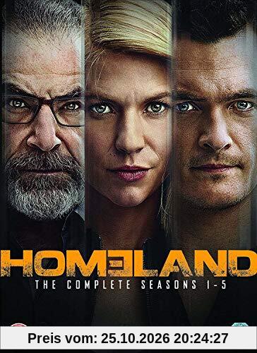 Homeland - Seasons 1-5 (DVD) [UK Import]