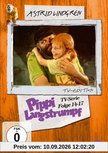 Astrid Lindgren: Pippi Langstrumpf - TV-Serie, Folge 14-17 (TV-Edition)