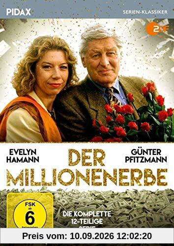 Der Millionenerbe / Die komplette 12-teilige Serie mit Günter Pfitzmann und Evelyn Hamann (Pidax Serien-Klassiker) [4 DVDs]