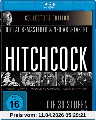 Alfred Hitchcock: Die 39 Stufen (1935) [Collector's Edition] [Blu-ray]