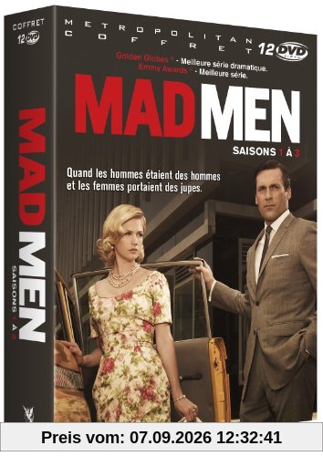Coffret mad men, saison 1 à 3 [FR Import]