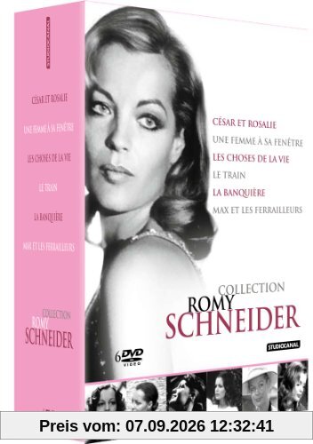 Coffret romy schneider : César et rosalie ; une femme a sa fenêtre ; les choses de la vie ; le train ; la banquiere... [FR Import]