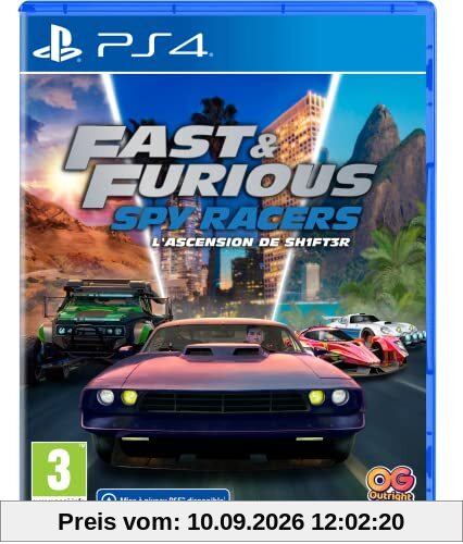 Fast & Furious : Spy Racers l'Ascension de Sh1ft3r (Playstation 4)