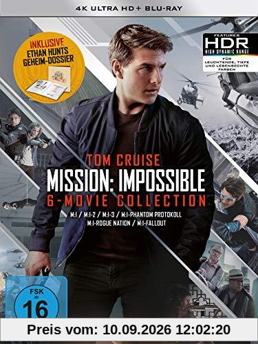 Mission: Impossible The 6 Movie Collection - Limited Boxset 4K UHD [Blu-ray] (exklusiv bei amazon.de)