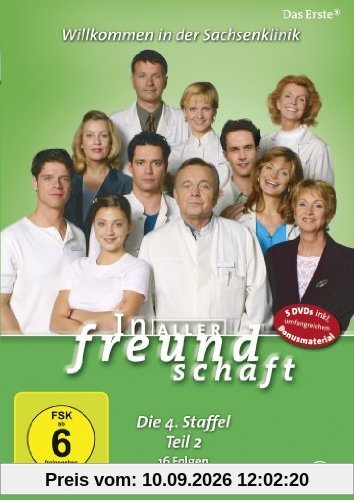 In aller Freundschaft - Die 04. Staffel, Teil 2, 16 Folgen [5 DVDs]