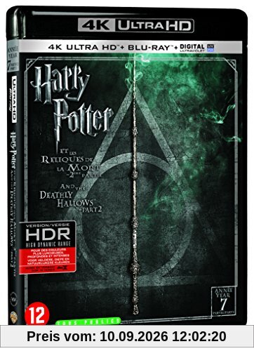 Harry potter 7 : les reliques de la mort, vol. 2 4k ultra hd [Blu-ray] [FR Import]