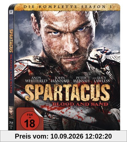 Spartacus: Blood and Sand - Die komplette Season 1 (Steelbook) [Blu-ray]