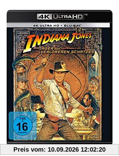 Indiana Jones - Jäger des verlorenen Schatzes (+ Blu-ray)