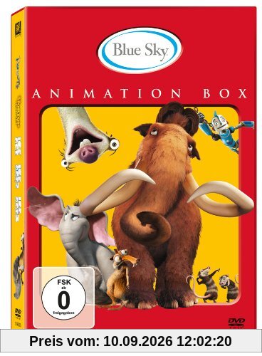 Blue Sky Animation Box inkl. Ice Age 1-3, Robots & Horton hört ein Hu! [6 DVDs]