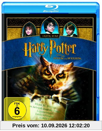 Harry Potter und der Stein der Weisen (1-Disc) [Blu-ray]