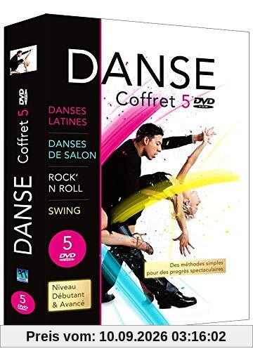 Coffret spécial danse : danses latines ; danses de salon ; rock'n'roll ; swing [FR Import]