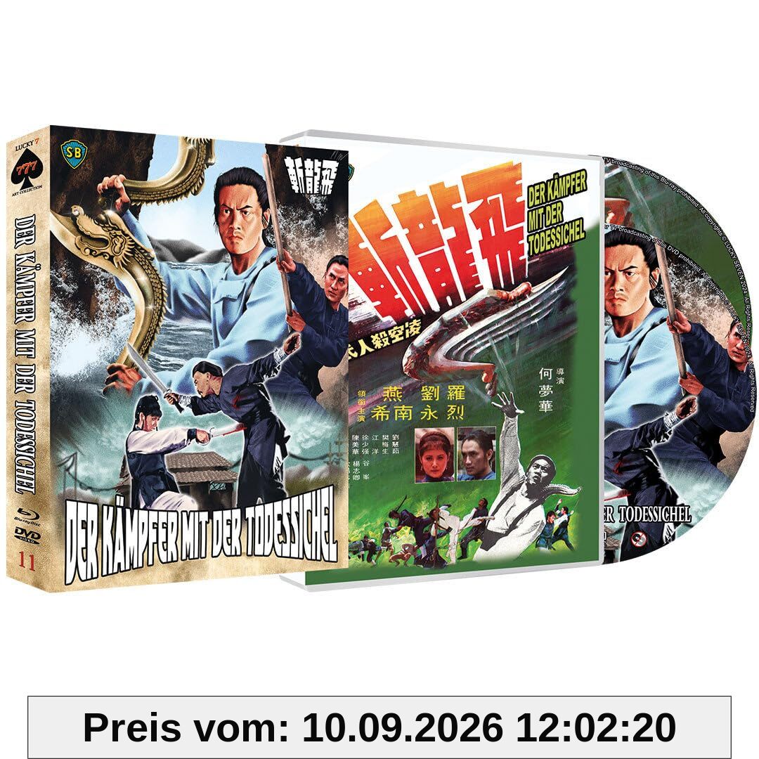 Der Kämpfer mit der Todessichel - Limitiert auf 777 Stück mit Poster & Bierfilz in Scanavo Full-Sleeve Box im Schuber (Blu-ray + DVD)