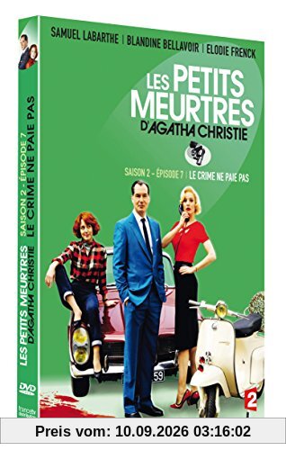 Les petits meurtres d'agatha christie, saison 2, épisode 7 : le crime ne paie pas [FR Import]