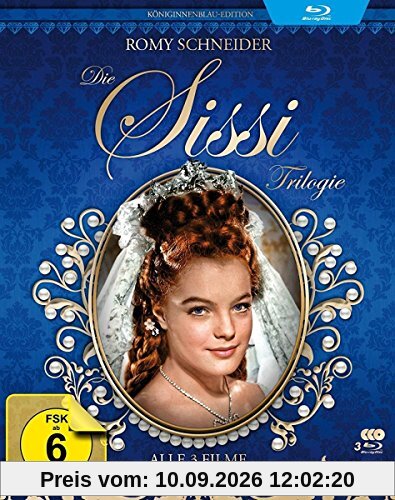 Sissi Trilogie - Königinnenblau-Edition - Filmjuwelen [3 Blu-rays]