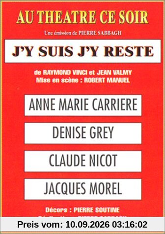 Au théâtre ce soir : J'y suis j'y reste [FR Import]