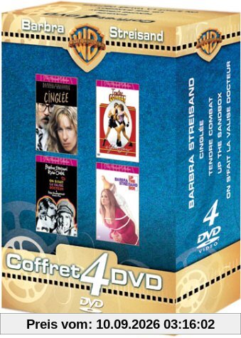 Coffret Barbra Streisand 4 DVD : Up the Sandbox / On s'fait la valise, Docteur ? / Cinglée / Tendre combat [FR Import]