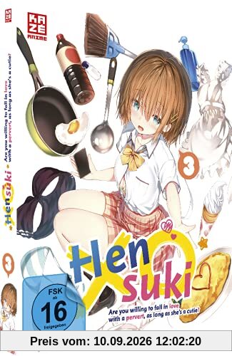 HENSUKI: Are You Willing to Fall in Love With a Pervert, As Long As She’s a Cutie? - Vol.3 - [DVD]