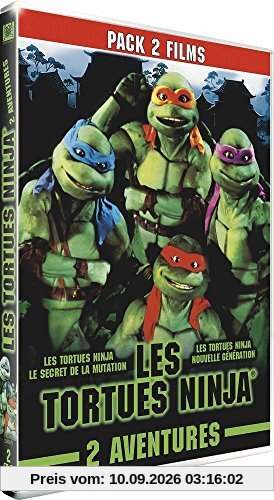 Coffret tortues ninja : le secret de la mutation ; la nouvelle génération [FR Import]