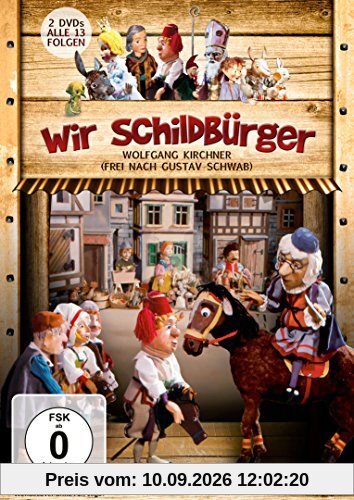 Augsburger Puppenkiste: Wir Schildbürger / Die komplette 13-teilige Kultserie [2 DVDs]
