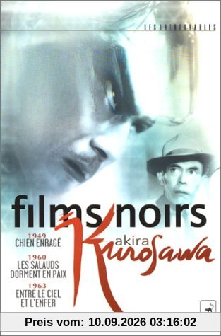 Coffret Akira Kurosawa 4 DVD : Chien enragé (1949) / Les Salauds dorment en paix (1960) / Entre le ciel et l'enfer (1963)